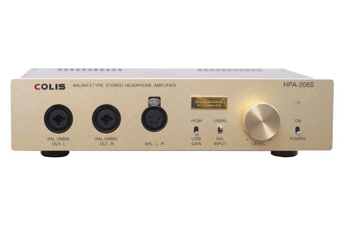COLIS 新型バランスタイプヘッドフォンアンプ HPA-206Ⅱ