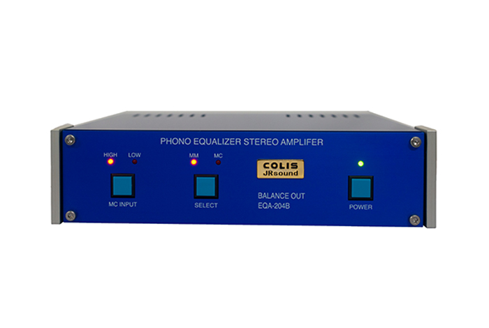 バランス出力付きフォノイコライザー EQA-204B