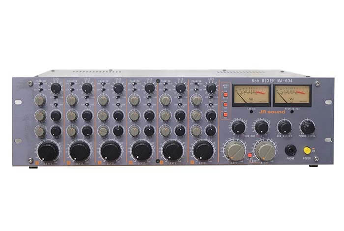 6チャンネル完全アナログミキサー MA-604